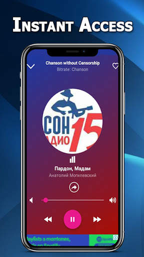 Russian Music: Radio Chanson screenshot 3