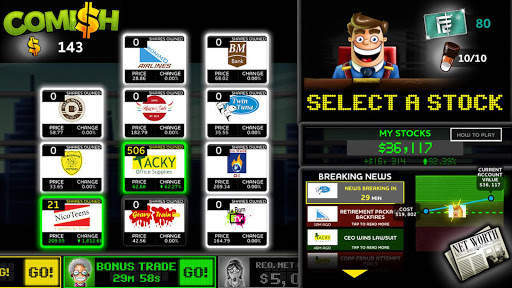 Comish - Stock Market Simulator Trading Game screenshot 4