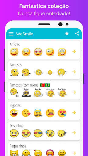 WeSmile Smileys WASticker screenshot 4