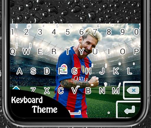 Keyboard Simple Lionel Messi screenshot 1