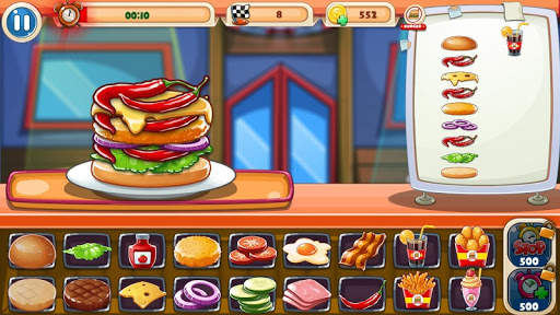 Sweet Burger: Hamburger Grill Shop Manager screenshot 8