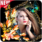 Butterfly Photo frame Photo Editor أيقونة