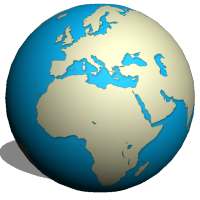 Geography, places of the world logo