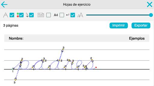 Escribir en cursiva screenshot 7