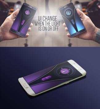 Super LED Bright Flashlight Compass screenshot 4