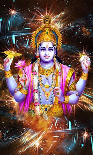 God Vishnu Live Wallpaper screenshot 4