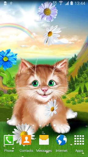 Kitten Live Wallpaper screenshot 3