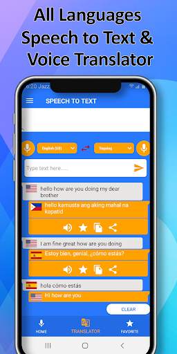 Speech to Text Converter & Voice Translator APP screenshot 4