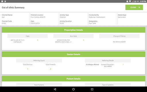 Breathefree Touch screenshot 5