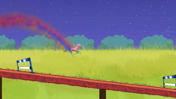 Rainbow Dash Horse Runner - Jump, Running unicorn screenshot 3