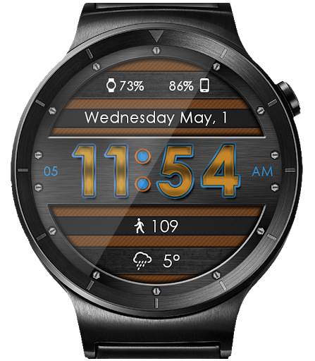 Metallic Mesh HD WatchFace Widget & Live Wallpaper screenshot 16