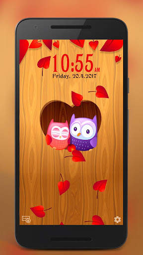 Owl Live Lock Screen screenshot 1
