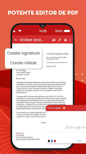 Rellenar y Firmar PDF, Editar screenshot 1