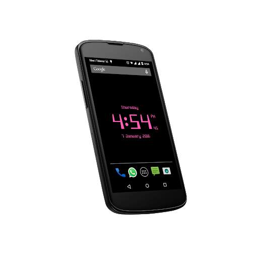 Free LED Digital Clock LWP screenshot 2