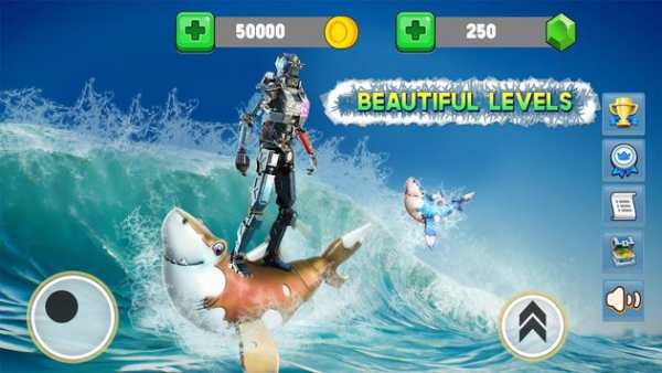 Robot Shark screenshot 2