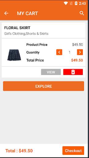 E-Commerce / Private shop  Android App screenshot 4