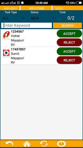 CSC ONETOUCH screenshot 2