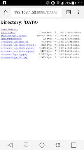 http Server Free 4" - 10" screenshot 4