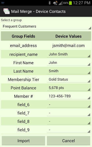 Mail Merge Lite screenshot 6