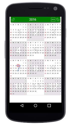 3D Calendar screenshot 4