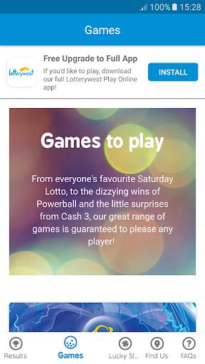 Lotterywest Lite screenshot 2