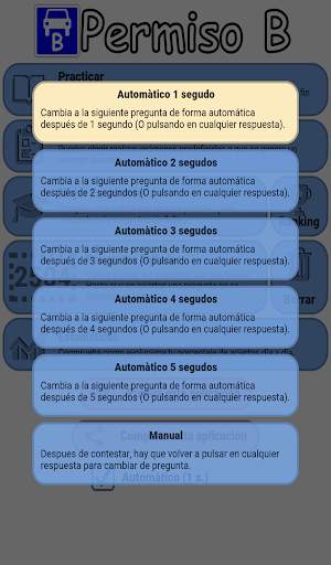 Examen coche B conducir España 14 تصوير الشاشة