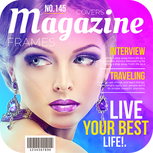 Magazine photo frame - Magazine photo editor icon
