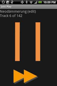 Just Play Music Player FREE screenshot 2