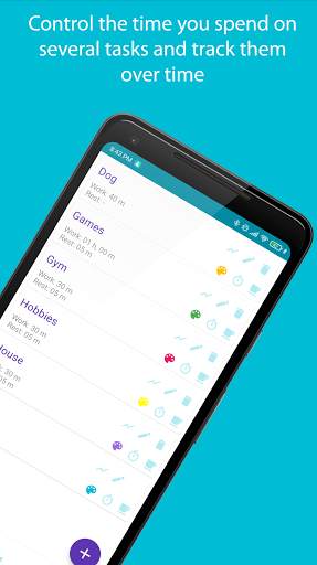 Work & Rest: Pomodoro Timer - Focus Productivity 4 تصوير الشاشة
