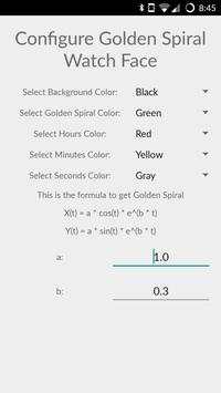 Golden Spiral WatchFace screenshot 3