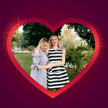 CuteRomancePhotoFrames screenshot 5