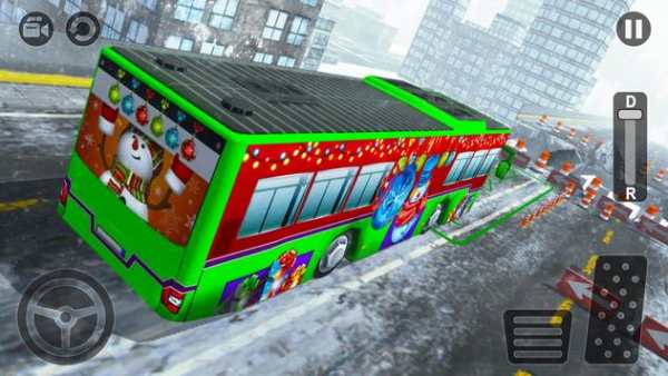 Snow Bus Parking Simulator 3D screenshot 8