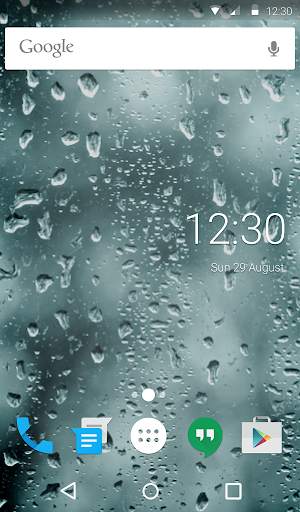 Rainy Day Live Wallpaper Theme screenshot 6