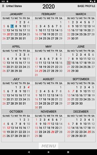 Wallet Calendar screenshot 12