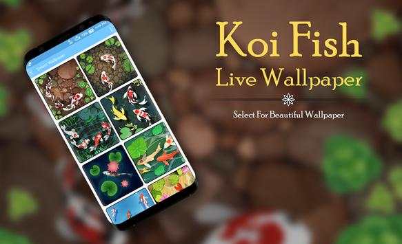 Koi Fish 3D Live Wallpaper 2019 screenshot 2