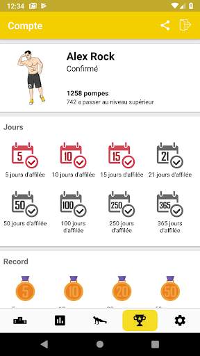 Pompes - 21 Jours Fitness Challenge screenshot 6