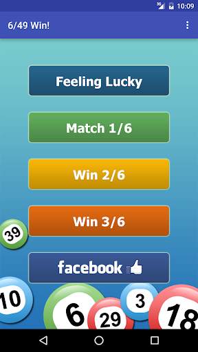 6/49 Win! - Free screenshot 1