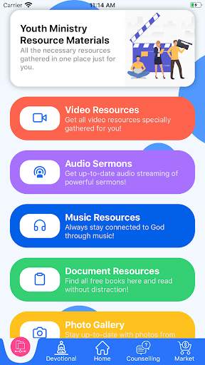 Pentecost Youth App 4 تصوير الشاشة