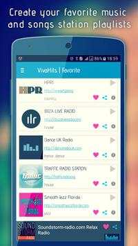 Free Music Radios : VivaHits screenshot 3