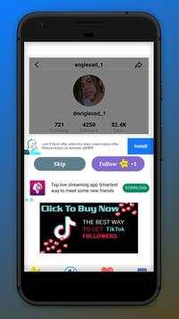 TikFans - Free Followers & Hashtags For Tiktok screenshot 3
