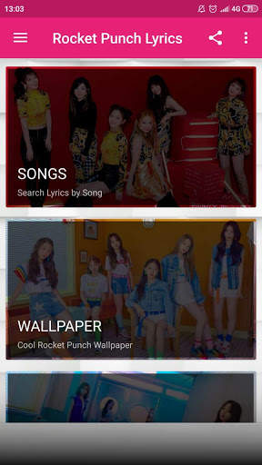 Rocket Punch Lyrics (Offline) screenshot 2