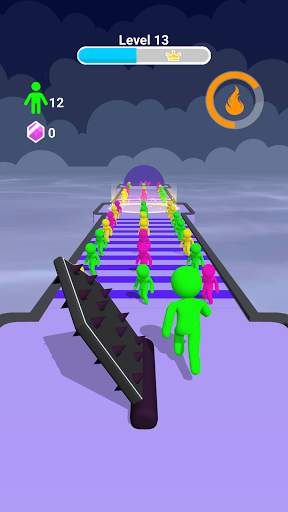 Giant Rusher! Crowd Clash 3D screenshot 2