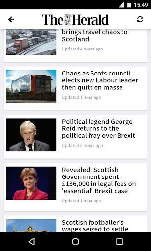 The Herald app screenshot 2