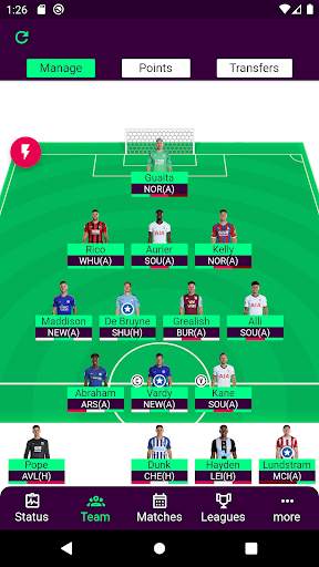Fantasy Manager for EPL screenshot 2