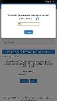 IRCTC PNR Status Check screenshot 3