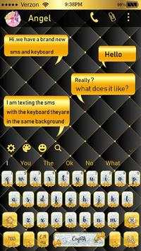 SMS Gold and Silver Bow Keyboard screenshot 5