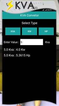 3 PHASE Kva Calculator screenshot 4