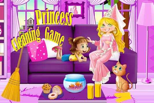 Princess Cleaning Game screenshot 1