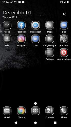 Black Style Theme - Great Launcher screenshot 1