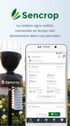 Sencrop, la météo agricole screenshot 1